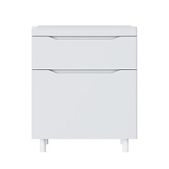 Vivon Тумба с раковиной Shelly 70 белая матовая – фотография-11